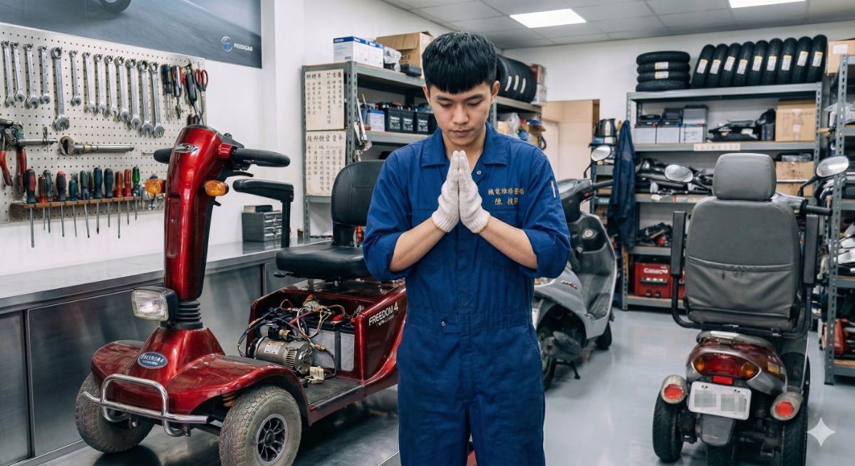 為什麼沒人願意修淘寶、大陸貨電動代步車？原因一次看懂